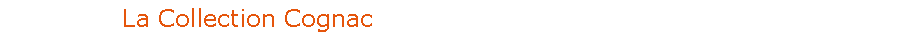 Zone de Texte: Histoire | La Collection Cognac | La Collection Crmes de Fruits | Cocktails